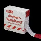 Absperrband rot/weiss extrem reißfest 500m x 80mm