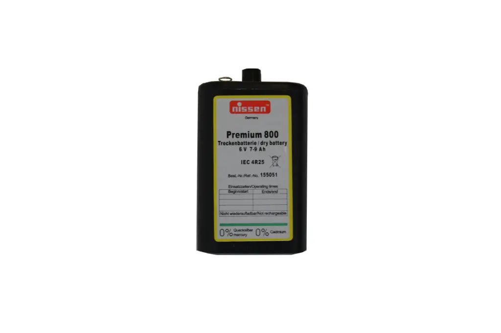 [60015] Blockbatterie 6V 7 Ah