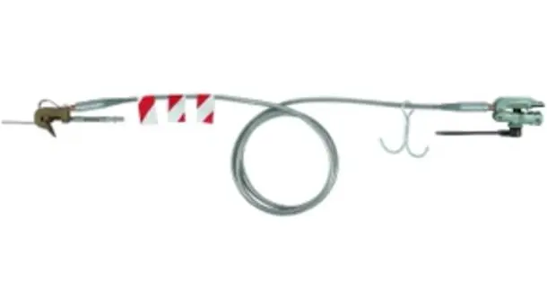 [80069-1] Erdungs- und Kurzschließvorrichtung - montiert (Aluminium, Ratsche)