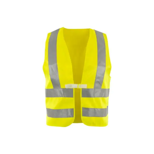 Warnweste, Polyester, mit Schulterreflexstreifen (gelb)