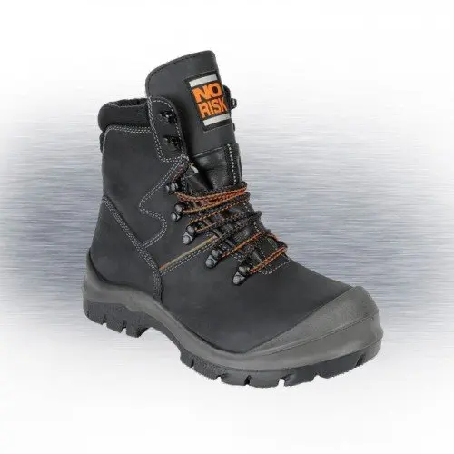 Winter-Sicherheitsschnürstiefel ALBERTA, schwarz (39)